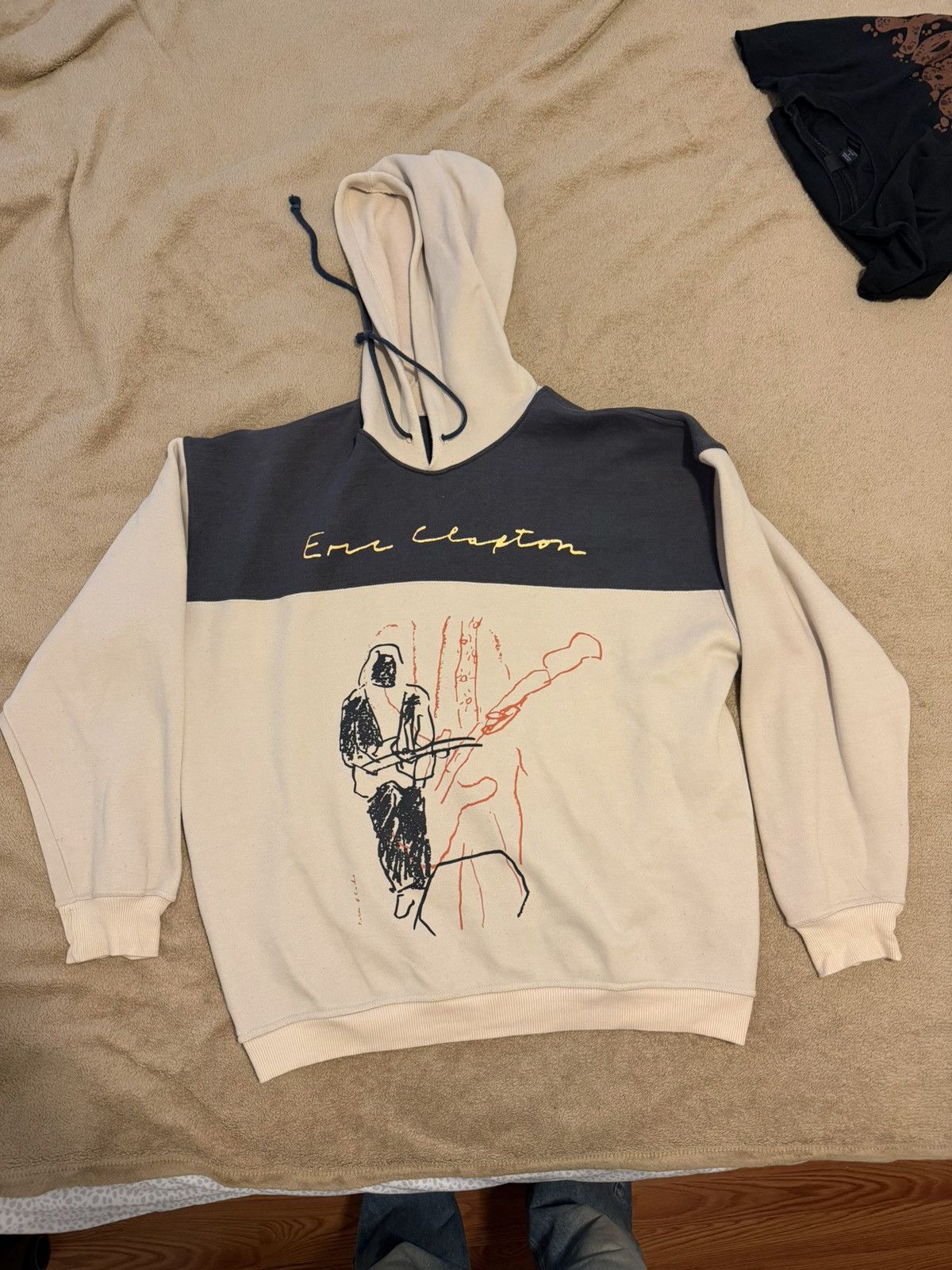 Other Eric Clapton 1993 Japan Tour Merch Hoodie Size US L / EU 52-54 / 3 - 1 Thumbnail
