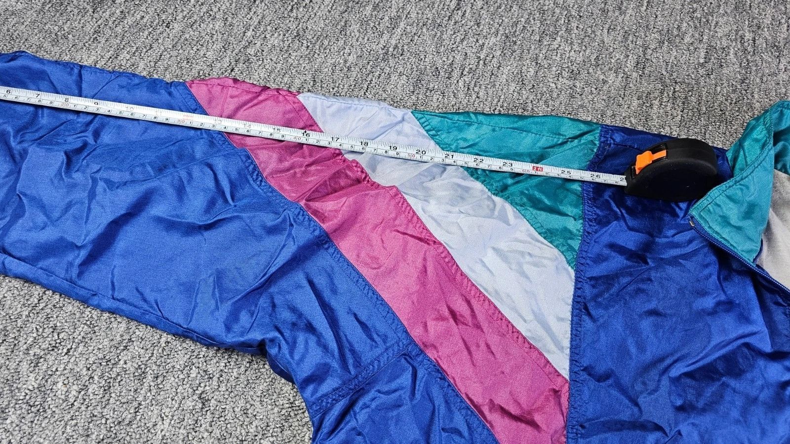 Adidas Adidas Vintage 90s Track Jacket XL Blokecore Blue Good Size US XL / EU 56 / 4 - 11 Thumbnail
