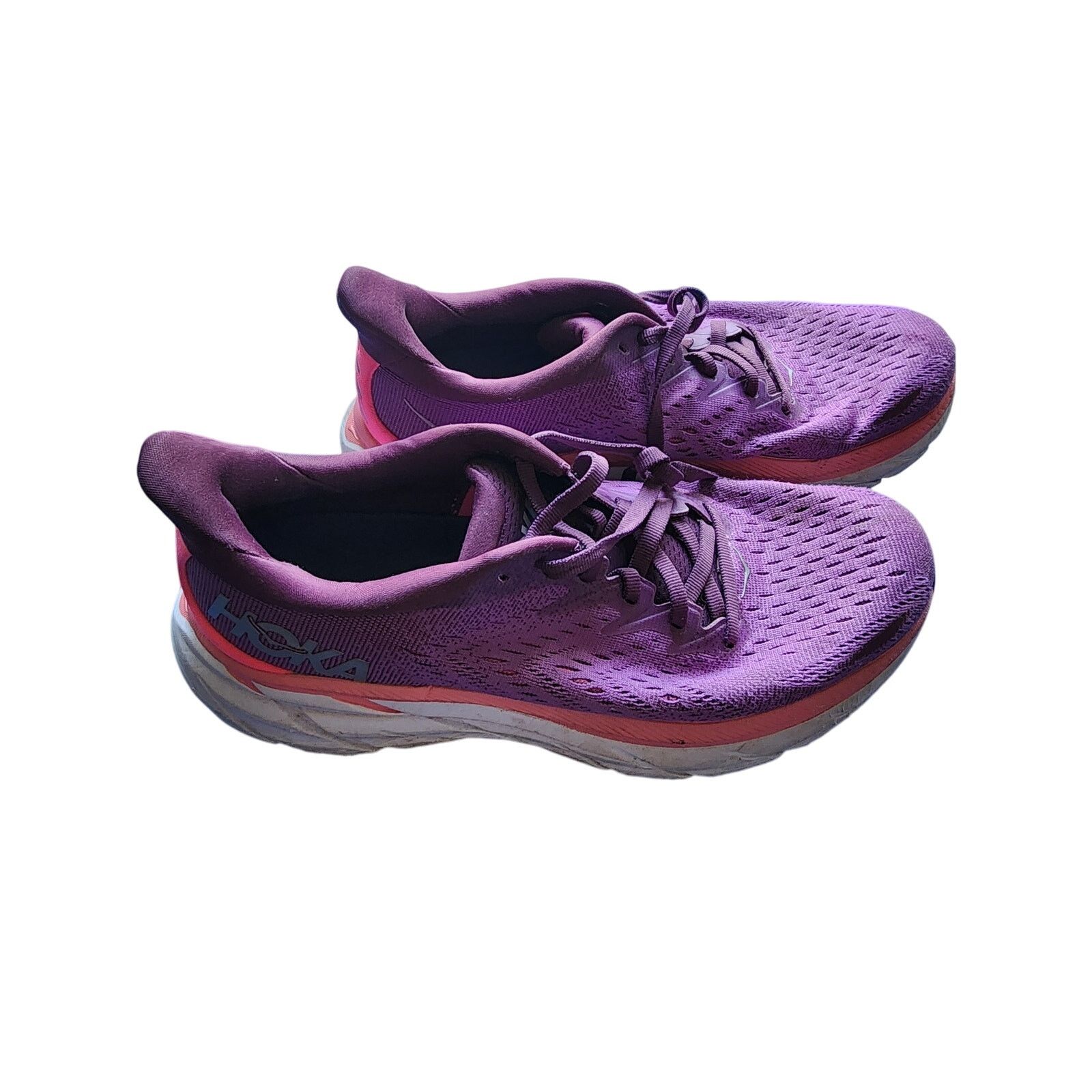 Hoka Hoka Clifton 8 Purple and Pink Size 9B Size US 9 / IT 39 - 3 Thumbnail