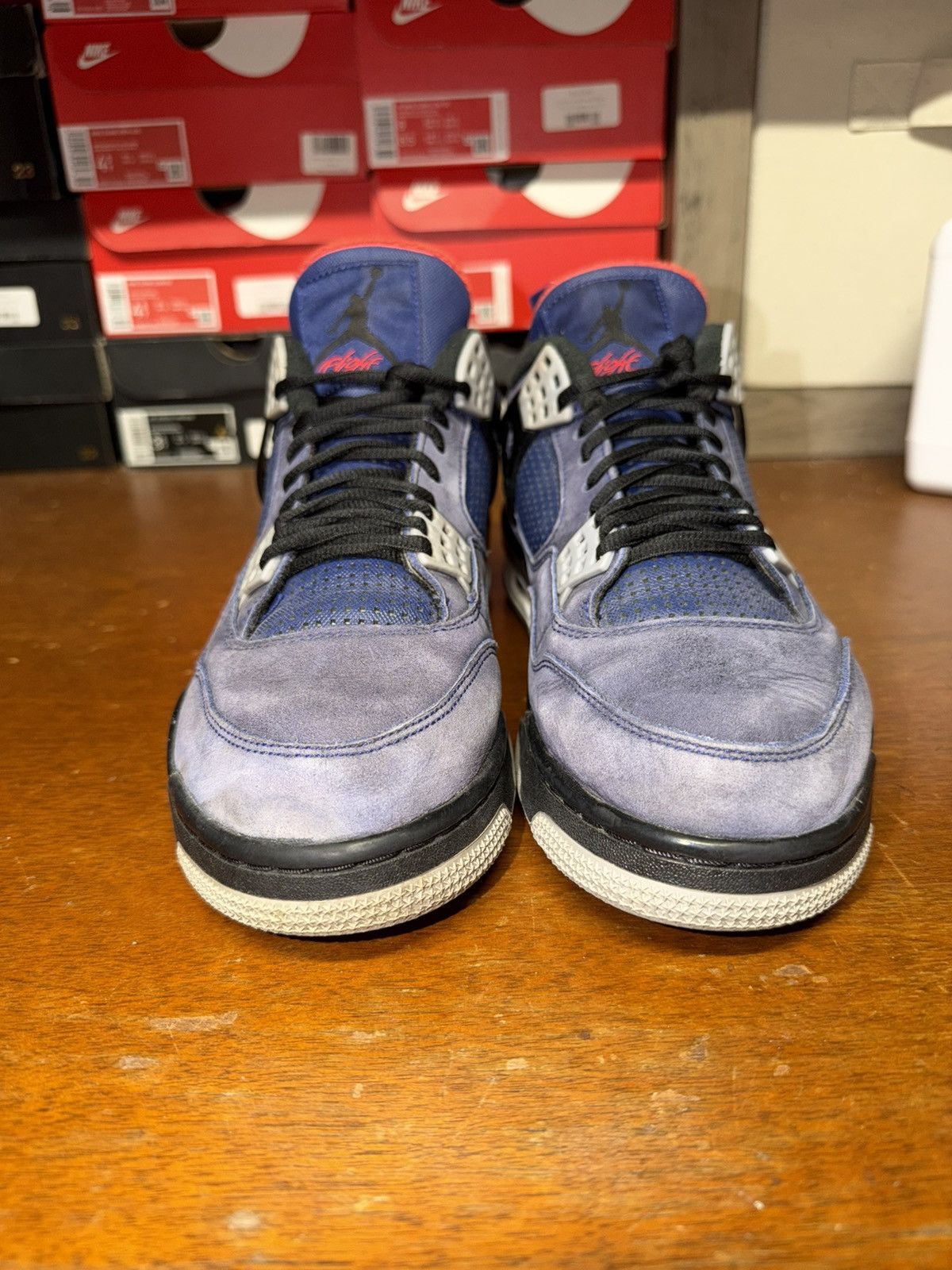 Nike Air Jordan 4 Retro Winter Loyal Blue size 10.5 Size US 10.5 / EU 43-44 - 8 Thumbnail