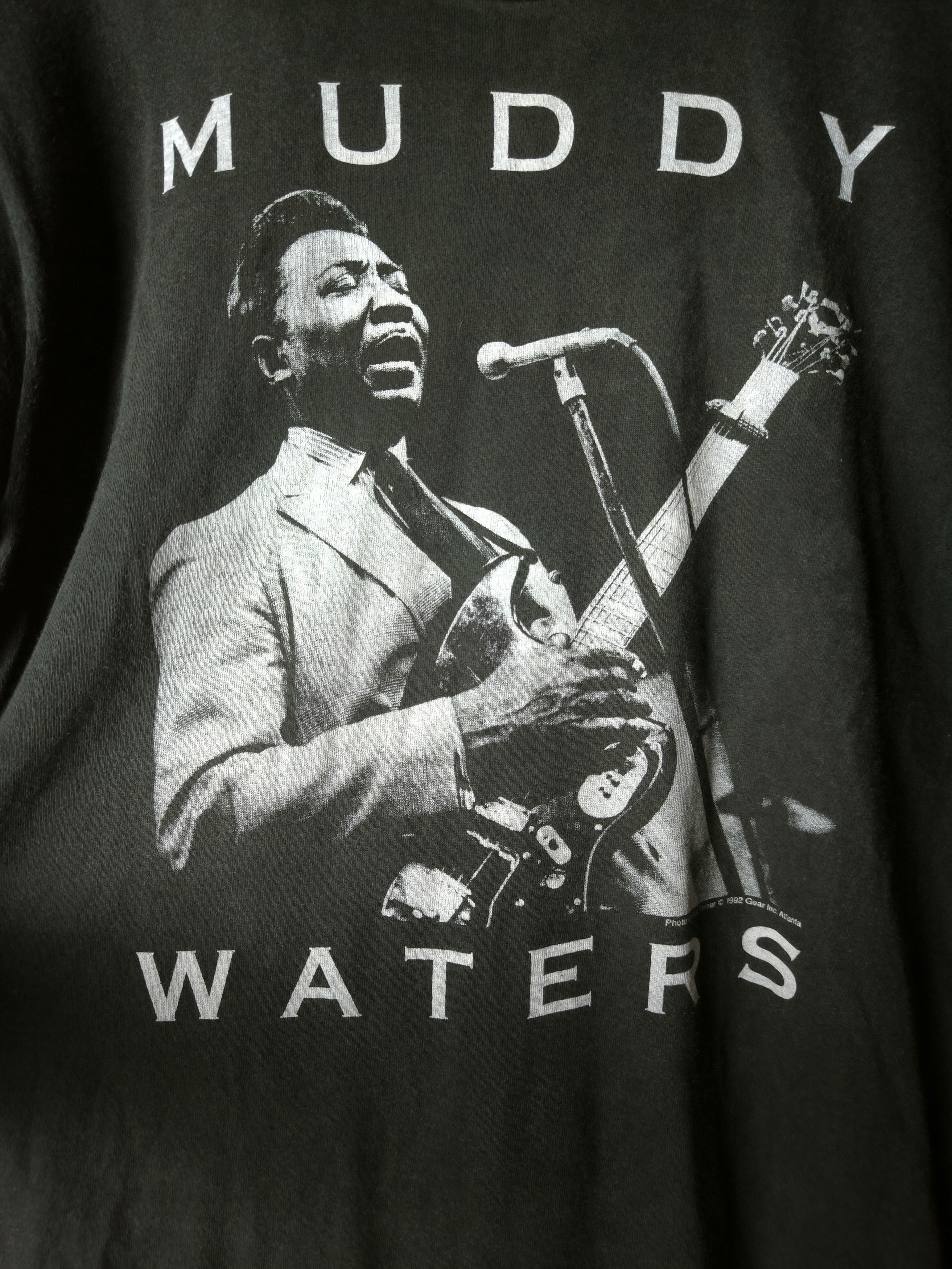 Band Tees American Blues Guitarist Muddy Water Waters Size US L / EU 52-54 / 3 - 6 Thumbnail