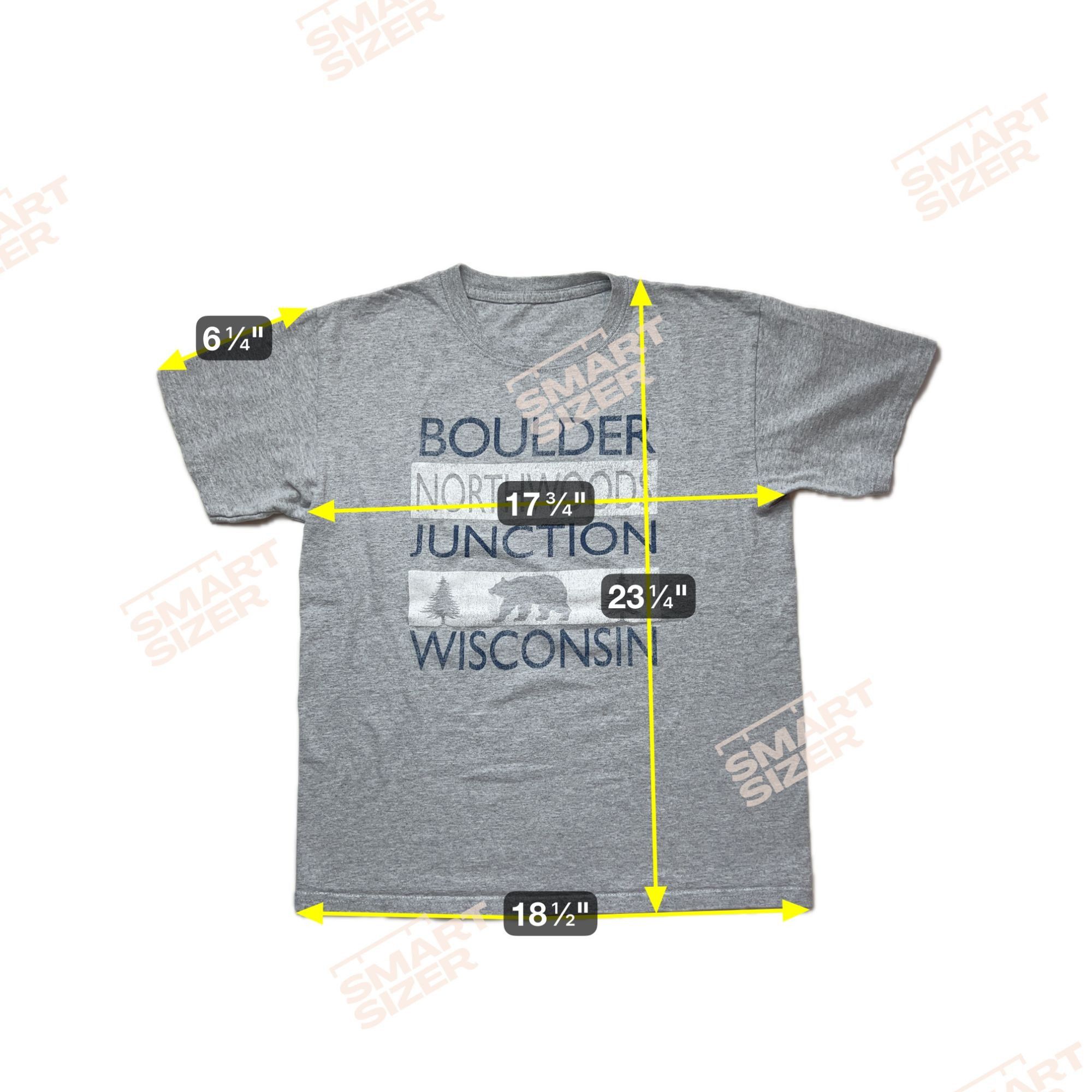 Other Boulder Junction Wisconsin Northwoods Kids Large T-Shirt Shi Size US S / EU 44-46 / 1 - 5 Thumbnail