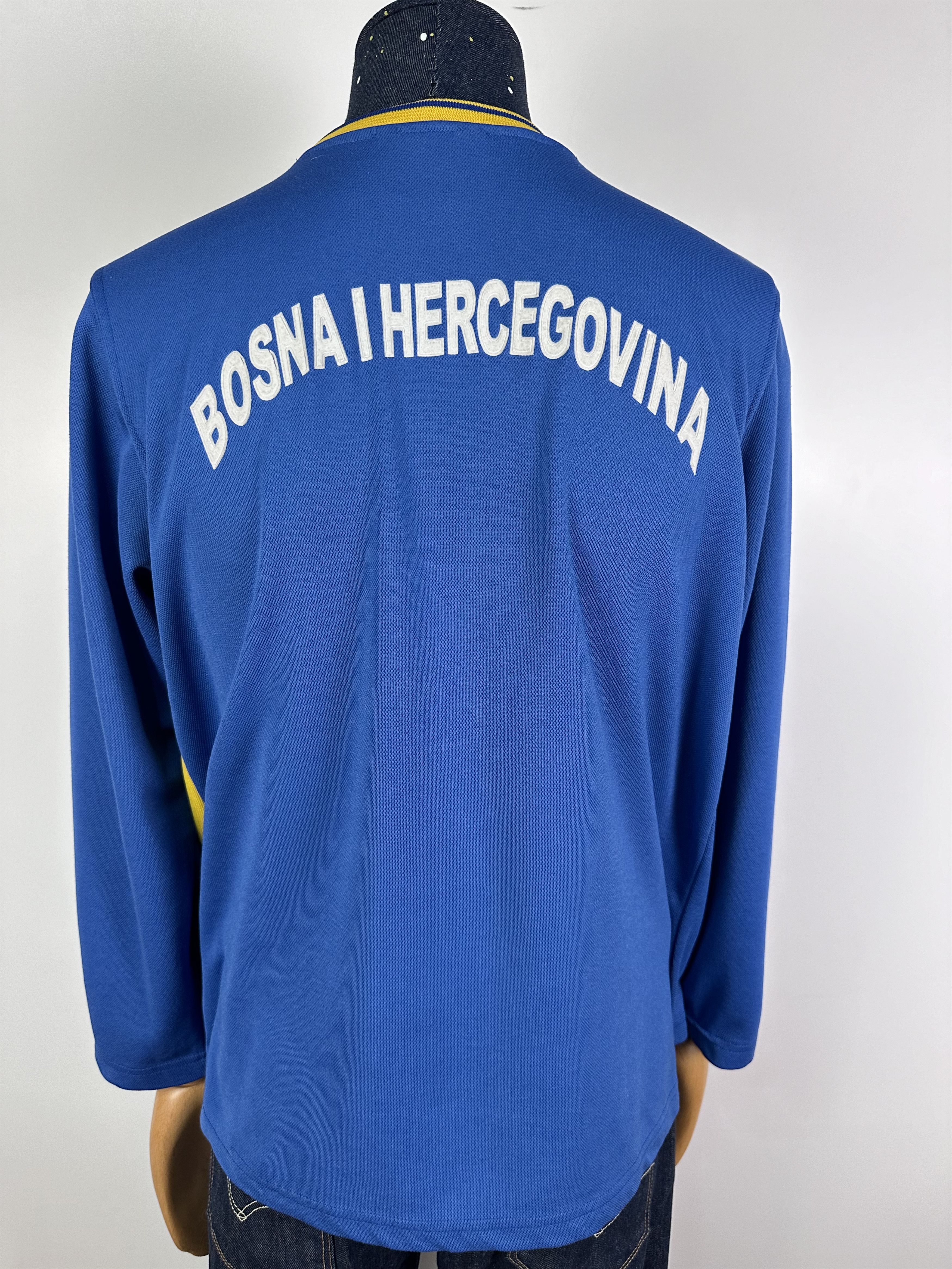 Vintage Vintage Bosna I Hercegovina Football Training Sweatshirt Size US M / EU 48-50 / 2 - 6 Thumbnail