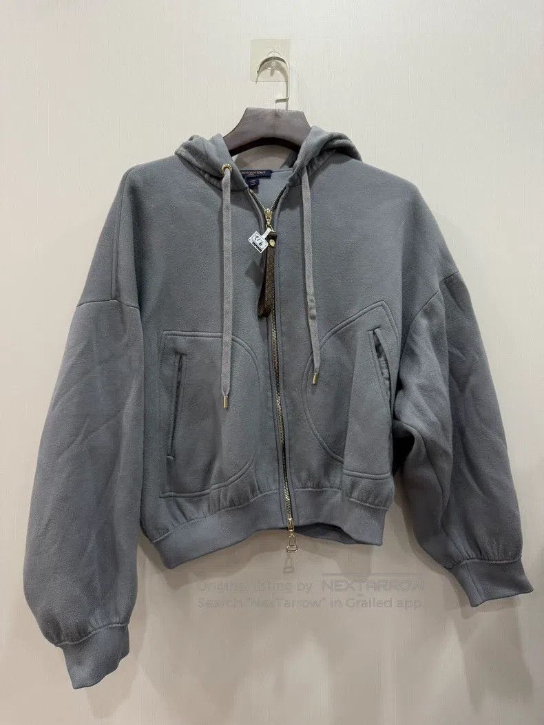 Louis Vuitton Louis Vuitton Grey Hooded Sweatshirt Size US M / EU 48-50 / 2 - 1 Thumbnail