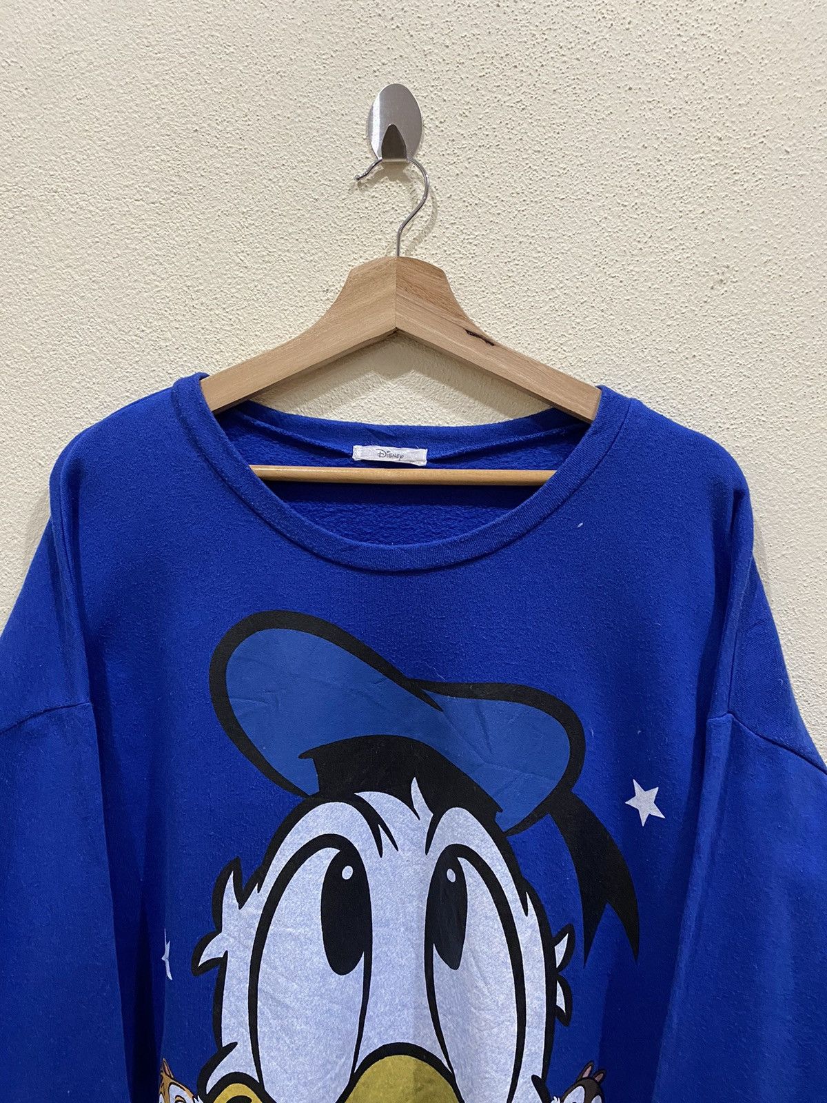 Cartoon Network × Disney Disney Donald Duck Big Logo Sweatshirt Size M / US 6-8 / IT 42-44 - 3 Thumbnail