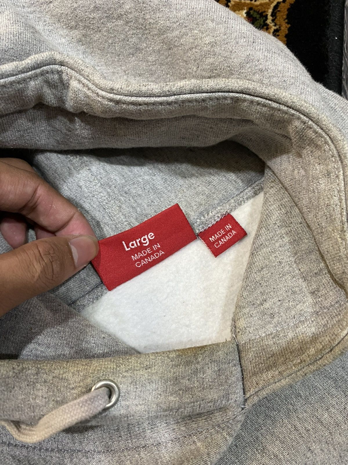Supreme Supreme 2012 Logo Box OG Hoodie Size US L / EU 52-54 / 3 - 10 Thumbnail