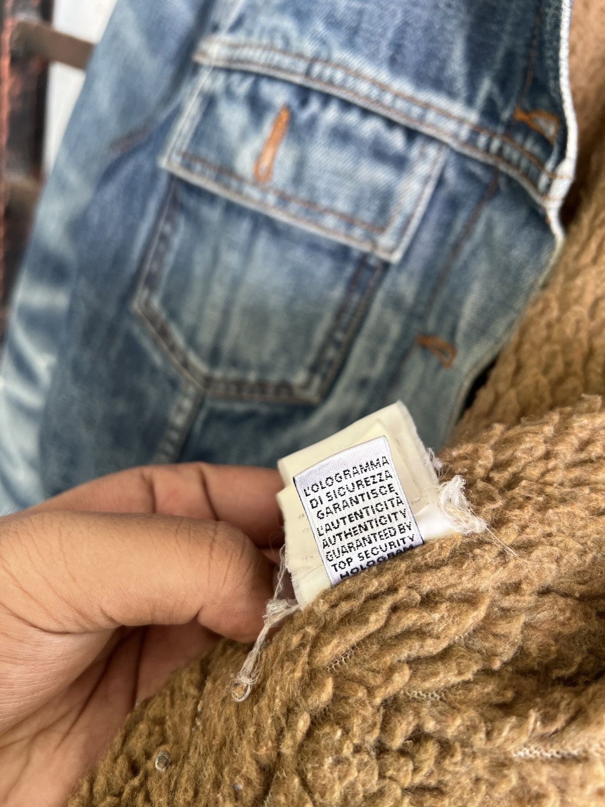 Dolce & Gabbana Dolce & Gabanna sherpa lined denim western trucker jacket Size XS / US 0-2 / IT 36-38 - 14 Thumbnail