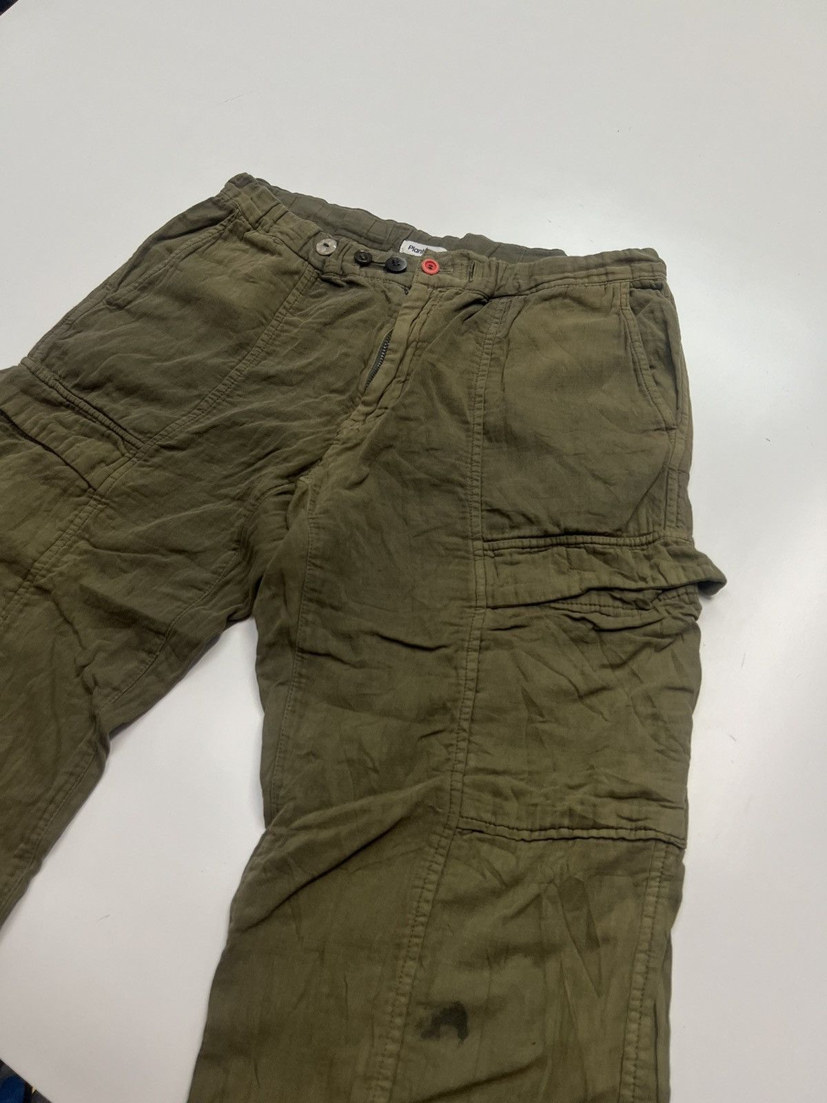 Issey Miyake Plantation by Issey Miyake 3Q Cargo Pants Size 30 Size US 30 / EU 46 - 6 Thumbnail