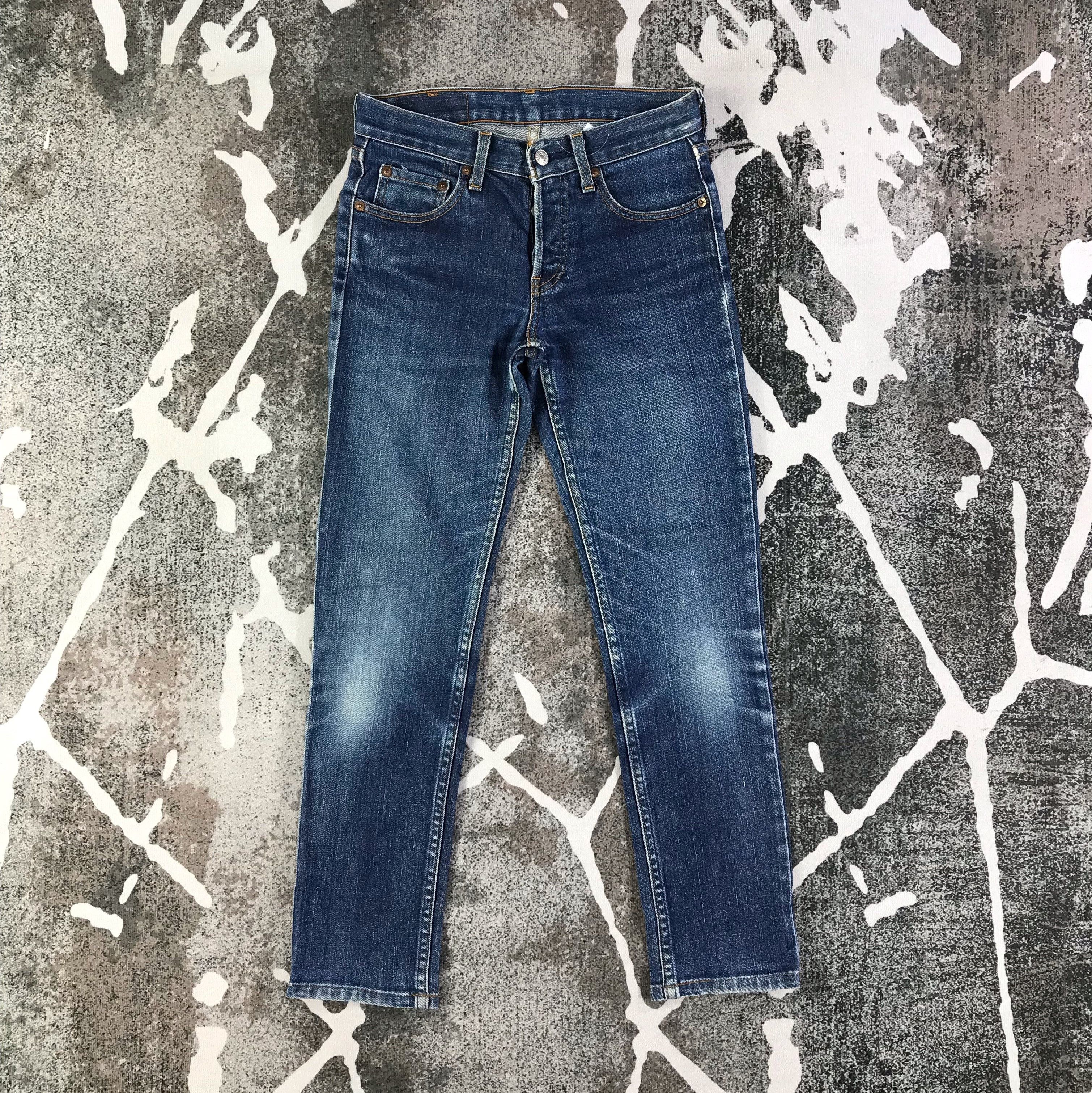 Levi's Vintage Levis 511 Jeans Dark Wash Denim KJ1841 Size 27" / US 4 / IT 40 - 1 Thumbnail