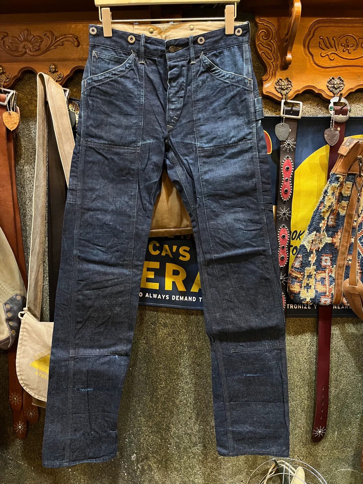 RRL Ralph Lauren RRL Blue Vintage Work Pants Ralph Lauren Size US 28 / EU 44 - 1 Thumbnail