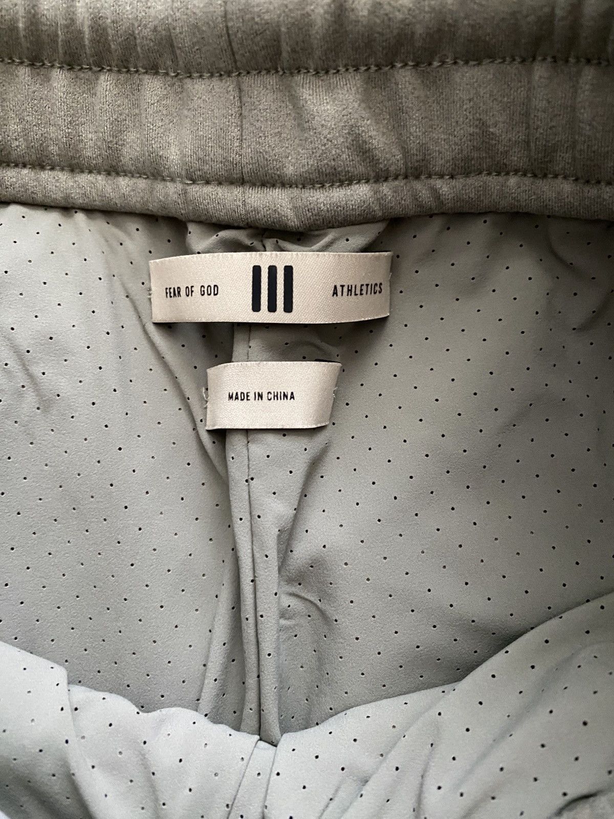 Adidas × Fear of God Fear of God Athletics Clay Relaxed Suede Fleece Pants XXS Size US 29 - 2 Thumbnail