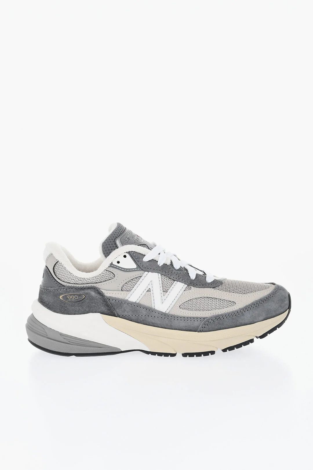 New Balance og1mm0326 Suede & Fabric Low-Top Sneakers in Grey 37.5 Size US 5 / EU 37 - 1 Thumbnail