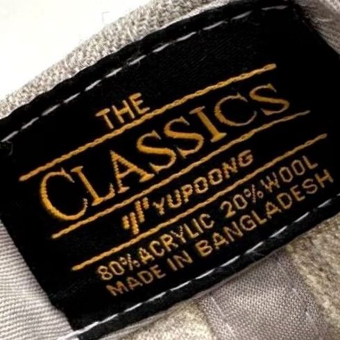 Vintage The Classic Yupoong Wool Blend Hats Adult OSFA Gray Snapback Mens NEW Size ONE SIZE - 6 Thumbnail