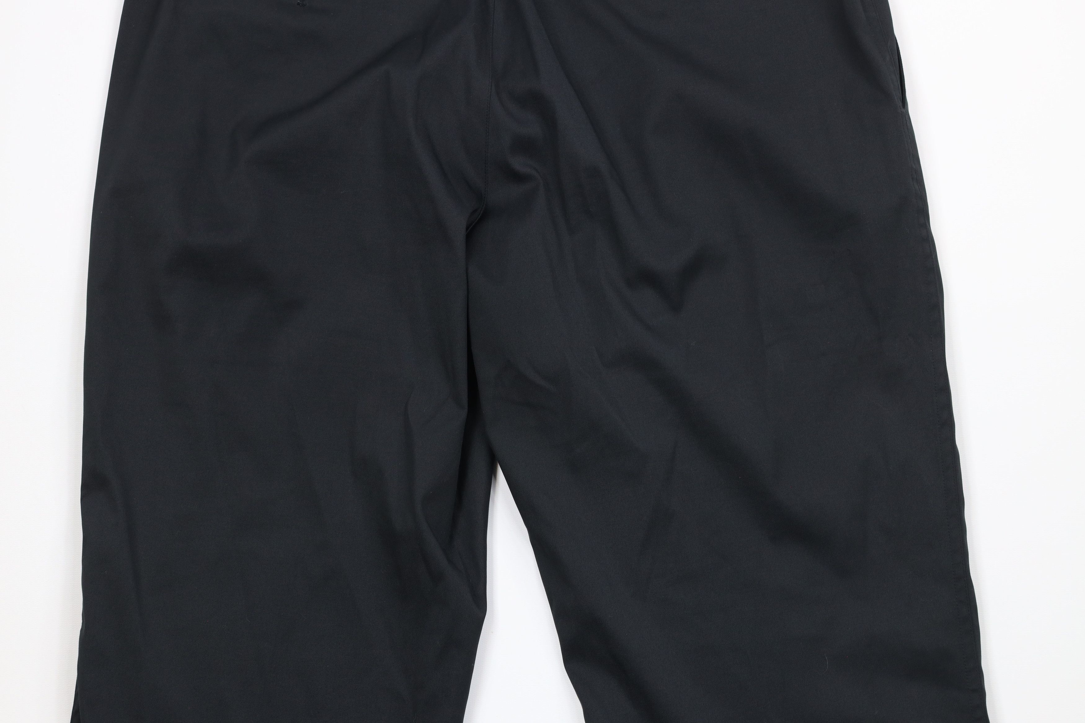 Nike Nike Golf Front Wide Leg Golfing Chino Pants Black Polyester Size US 35 - 9 Thumbnail
