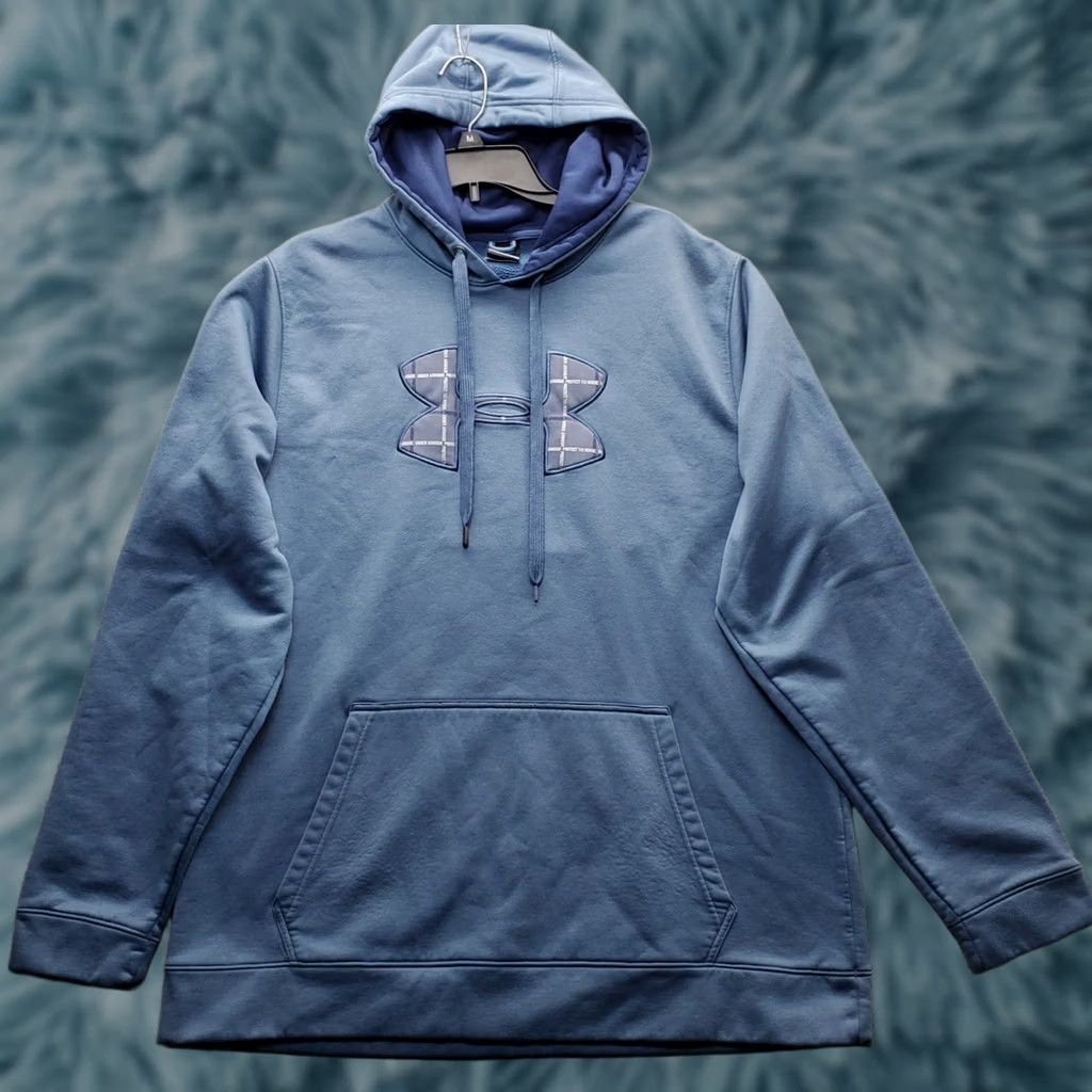 Under Armour Under Armour Protect This House Hoodie Mens XXL Blue Fleece Lined Logo Pullover Size US XXL / EU 58 / 5 - 1 Thumbnail