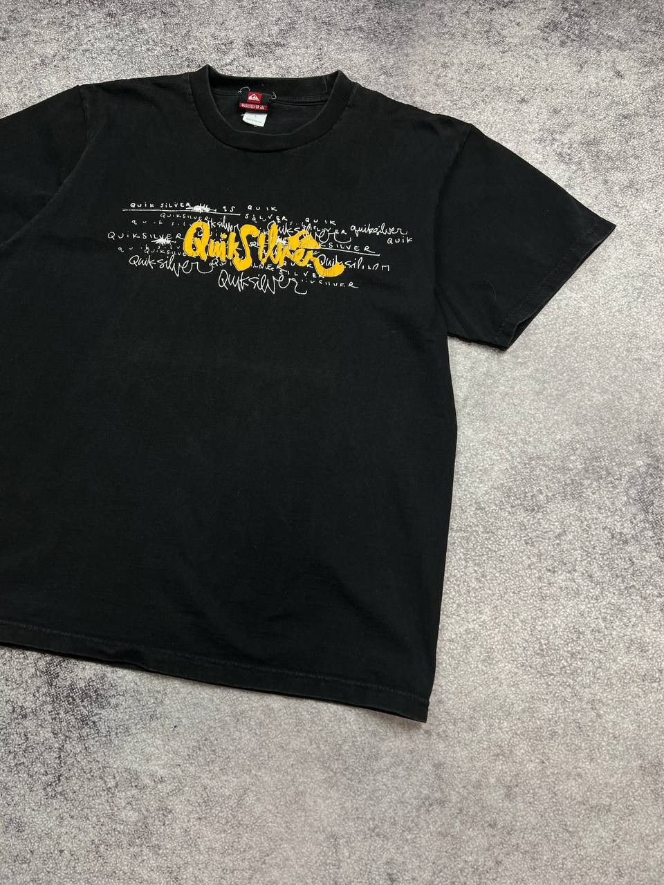 Quiksilver Vintage Quiksilver Surf Style T-shirt Big Logo Size US L / EU 52-54 / 3 - 3 Thumbnail