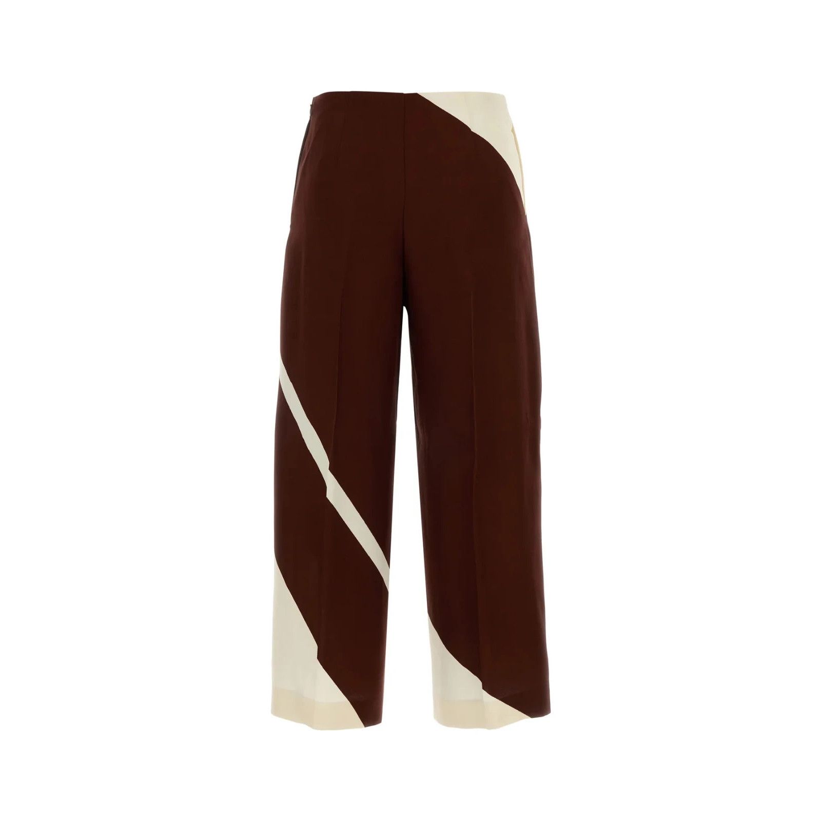 Alberta Ferretti ALBERTA FERRETTI Two-Tone Viscose Pant New & Authentic (Wome Size 28" / US 6 / IT 42 - 1 Thumbnail