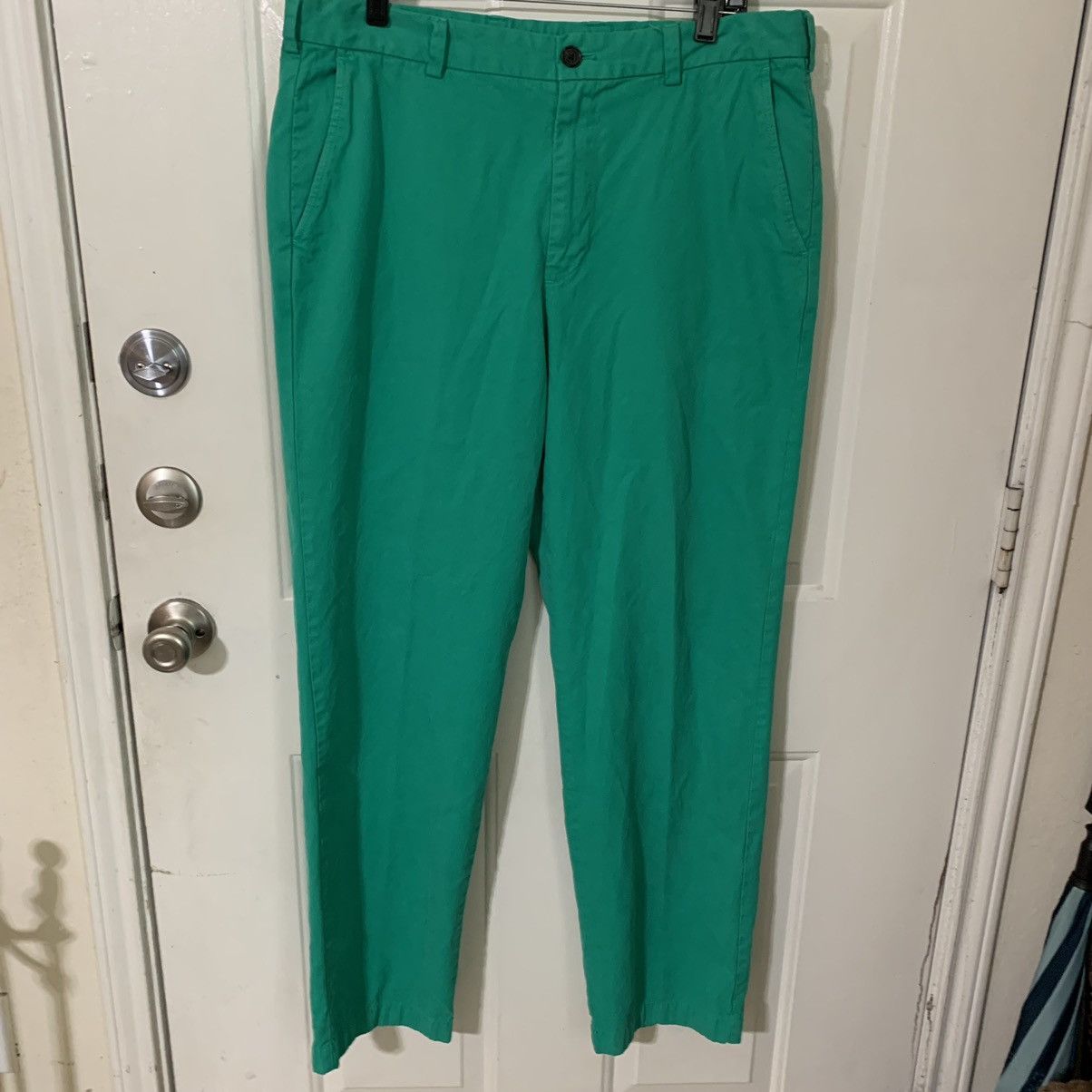 Brooks Brothers Clark cotton FF trousers Size US 36 / EU 52 - 1 Thumbnail