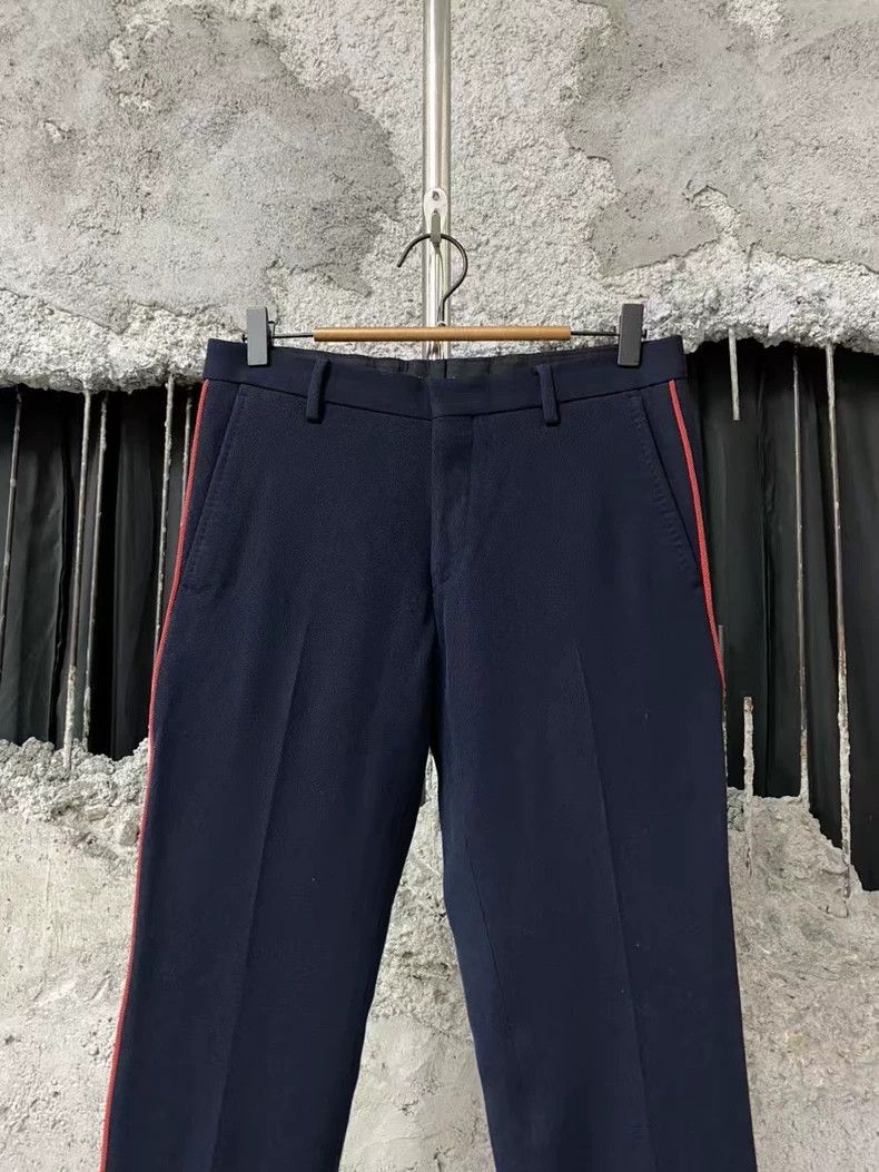 Dries Van Noten dries van noten Red and blue trousers Size US 28 / EU 44 - 3 Thumbnail