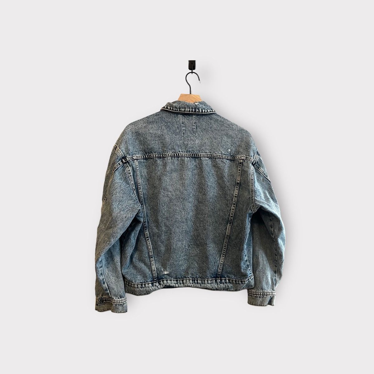 Vintage Vintage Bershka Denim Jacket Size XS / US 0-2 / IT 36-38 - 2 Thumbnail