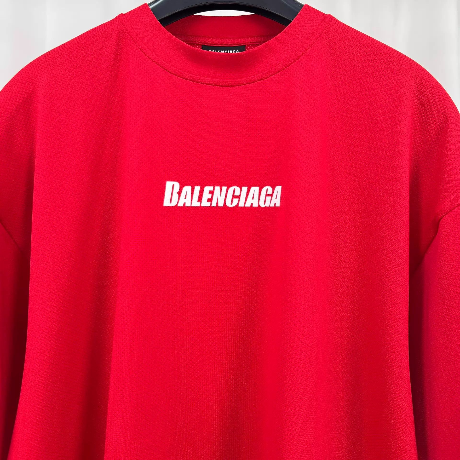Balenciaga Balenciaga Mesh Logo Short Sleeve M New Size US M / EU 48-50 / 2 - 3 Thumbnail