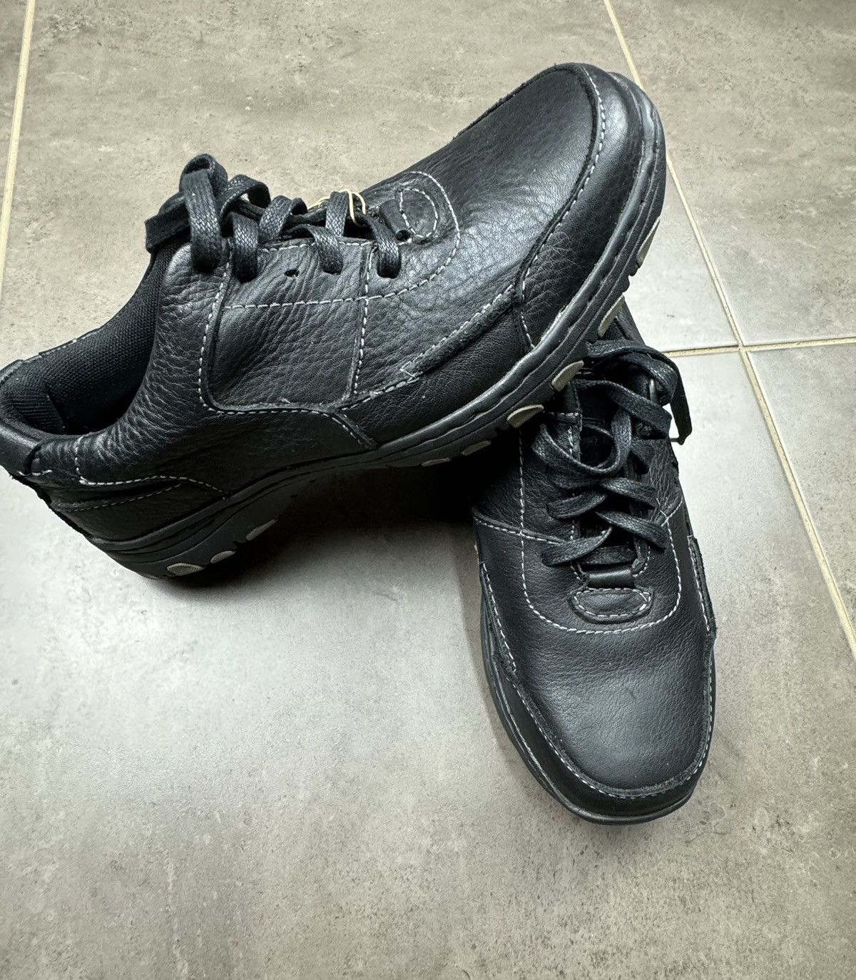Japanese Brand Black leather Rivers boots S 9.5 Phylon Sole Size US 9.5 / EU 42-43 - 7 Thumbnail