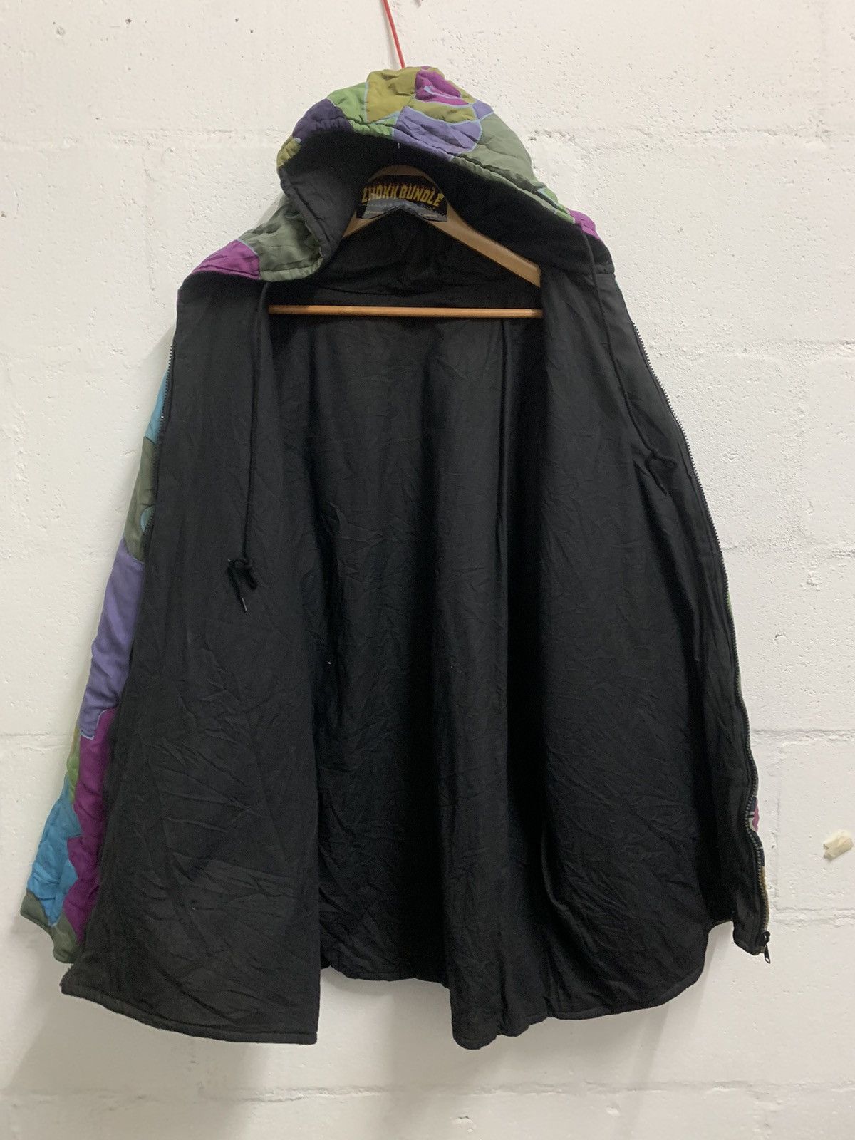 Vintage Vintage Jacket Hoodie Multicolour Size US XXL / EU 58 / 5 - 4 Thumbnail