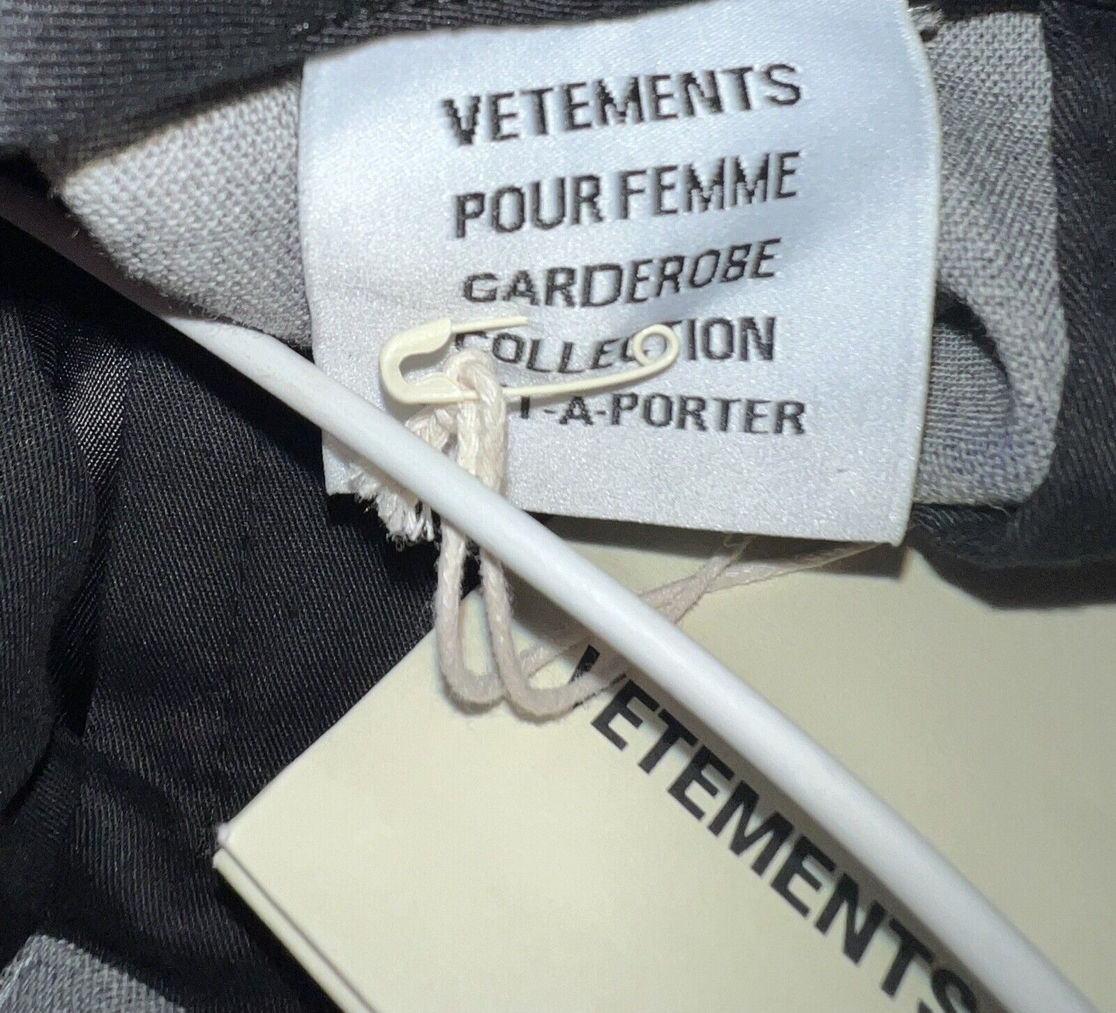Vetements VETEMENTS Scribble Print Tailored Pants M Size 28" / US 6 / IT 42 - 5 Thumbnail