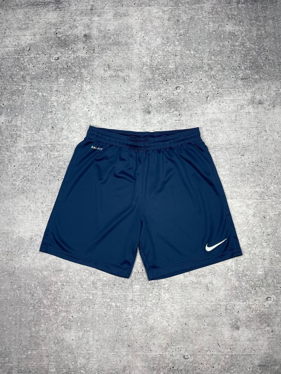 Nike × Vintage Vintage Nike 90’s Y2K Style Drill Blue Soccer Dri-Fit Shorts Size US 30 / EU 46 - 1 Thumbnail
