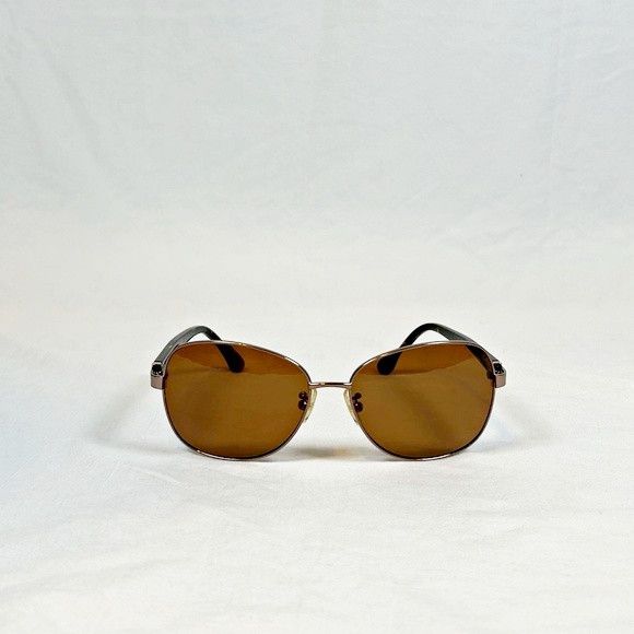 Michael Kors Michael Kors Tunisia Brown Gold Metal Tortoise Sunglasses Size ONE SIZE - 2 Thumbnail