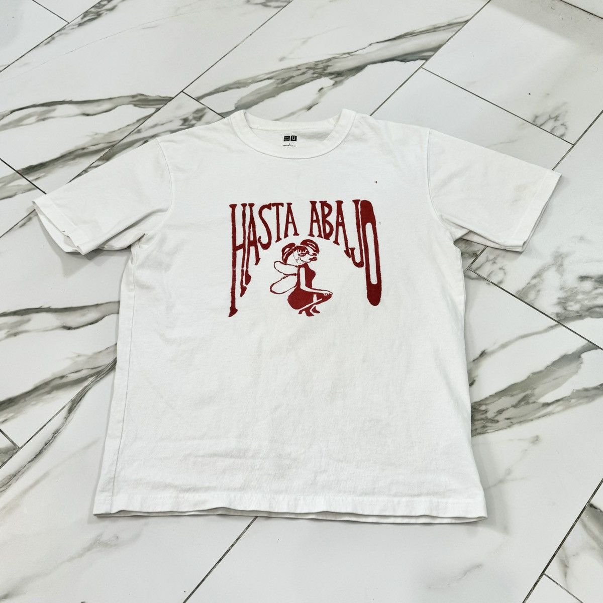 Uniqlo UNIQLO HASTA ABAJO TEE! Size US L / EU 52-54 / 3 - 2 Thumbnail