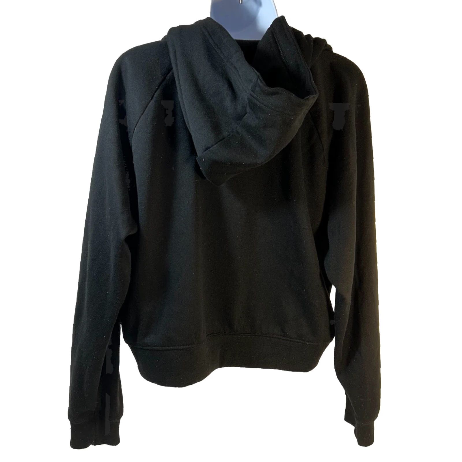 Nike Nike Fleece Hoodie Cropped Women M Black Center Swoosh DJ1123-011 Size M / US 6-8 / IT 42-44 - 2 Thumbnail