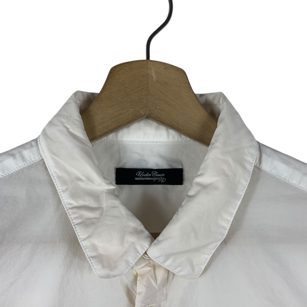 Japanese Brand × Undercover UNDERCOVERISM embroidery logo button shirt Size US M / EU 48-50 / 2 - 6 Thumbnail