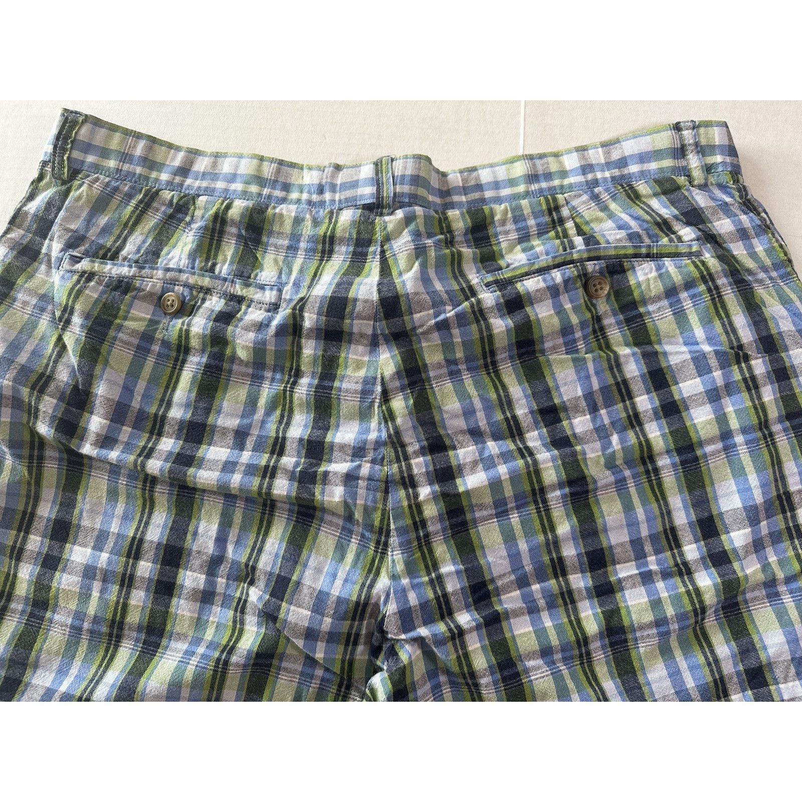 Cutter & Buck Cutter & Buck Chino Shorts Sz40 Blue Plaid Gorpcore Outdoor Size US 40 / EU 56 - 14 Thumbnail