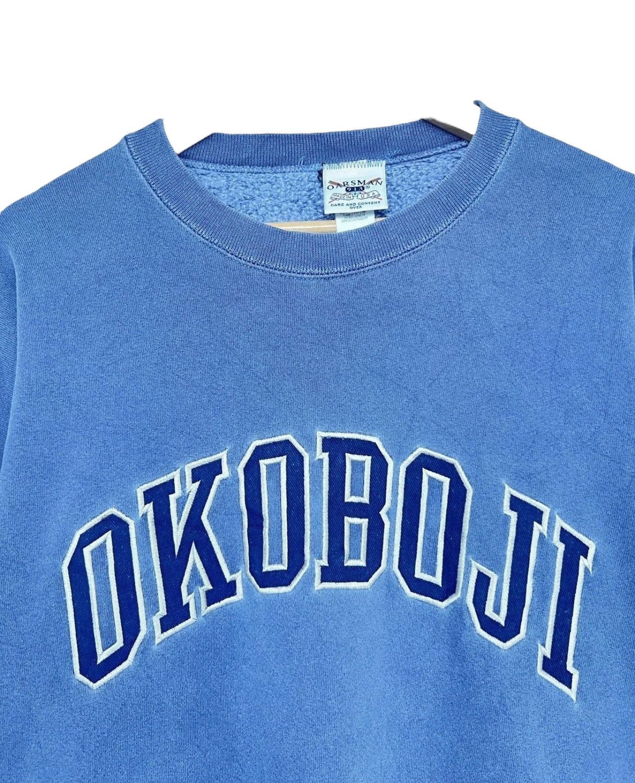 Vintage Vintage 90s Okoboji XXL Sweatshirt Oversized Crewneck Size US XXL / EU 58 / 5 - 2 Thumbnail
