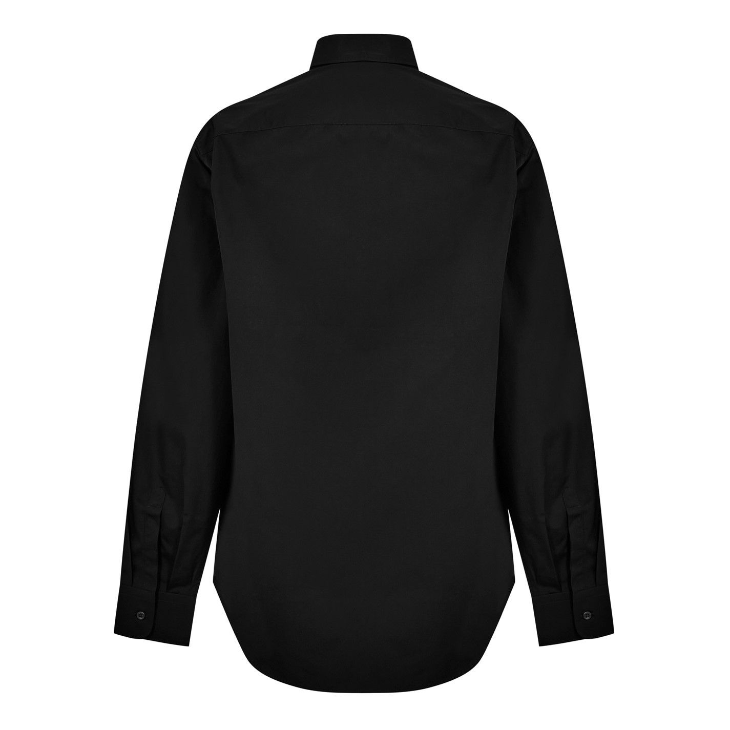 Prada PRADA Enamel Triangle Logo Long Sleeved Shirt Size US L / EU 52-54 / 3 - 6 Thumbnail