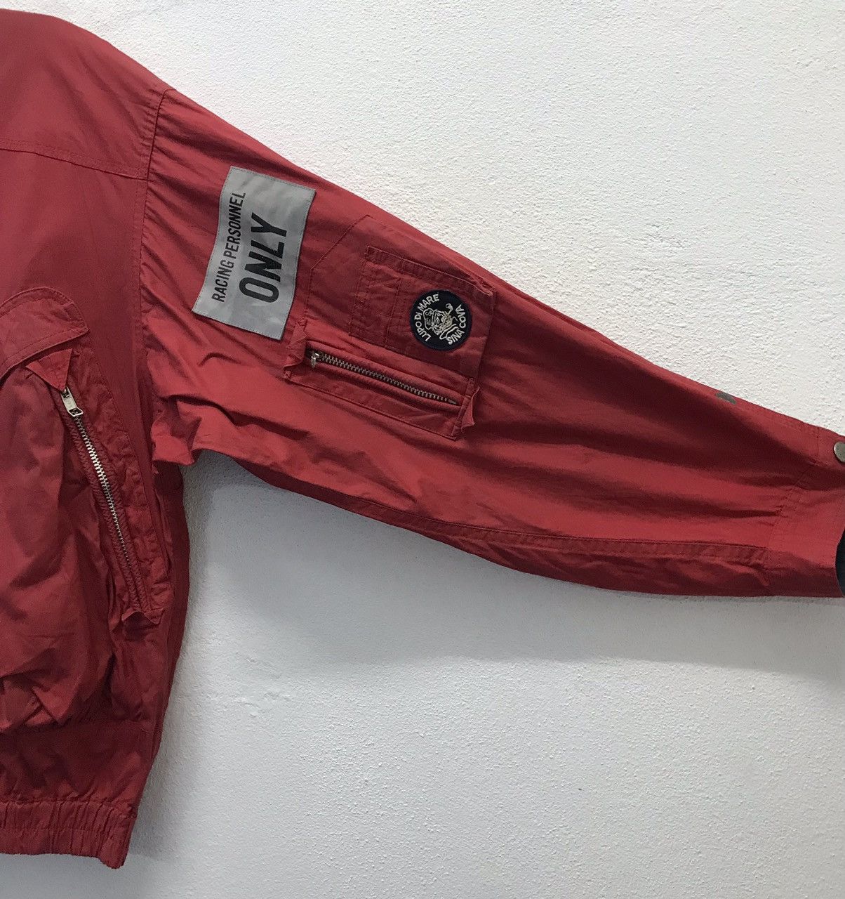 Japanese Brand × Vintage Vintage Lupo Du Mare Sina Cova Racing Personnel Only Jacket Size US L / EU 52-54 / 3 - 4 Thumbnail