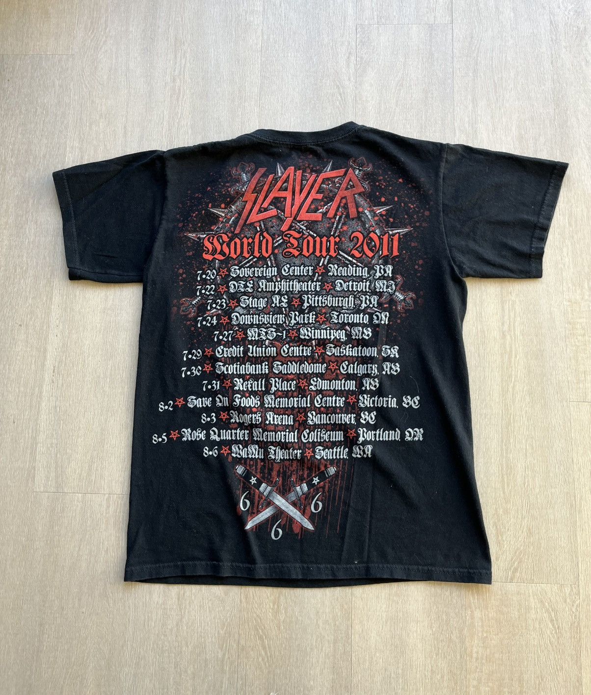 Anvil Slayer shirt Medium Size US M / EU 48-50 / 2 - 3 Thumbnail