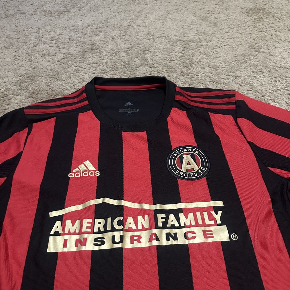 Adidas Atlanta United FC Soccer Jersey Mens Large MLS Size US L / EU 52-54 / 3 - 2 Thumbnail