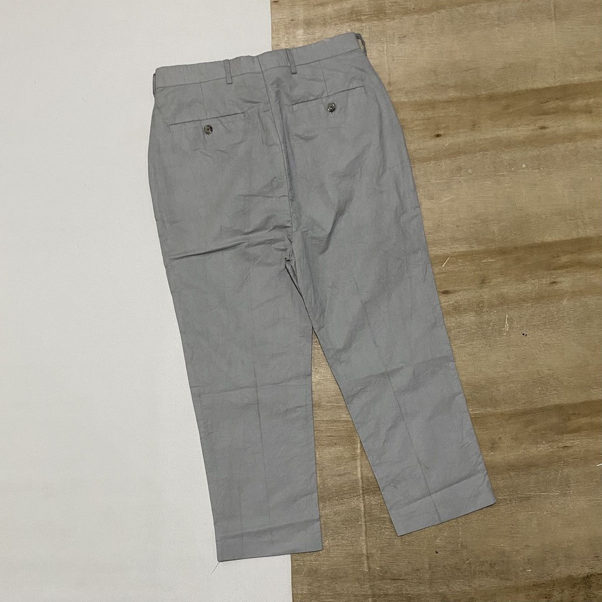 Rick Owens Rick owens easy astaires osyster cropped pants Size US 30 / EU 46 - 3 Thumbnail