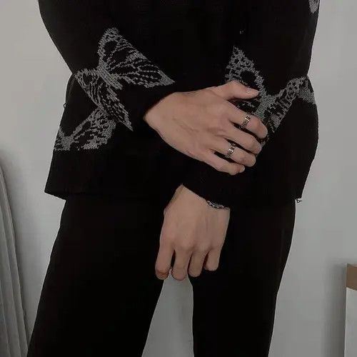 Designer × Vintage Retro punk rings Size ONE SIZE - 4 Thumbnail