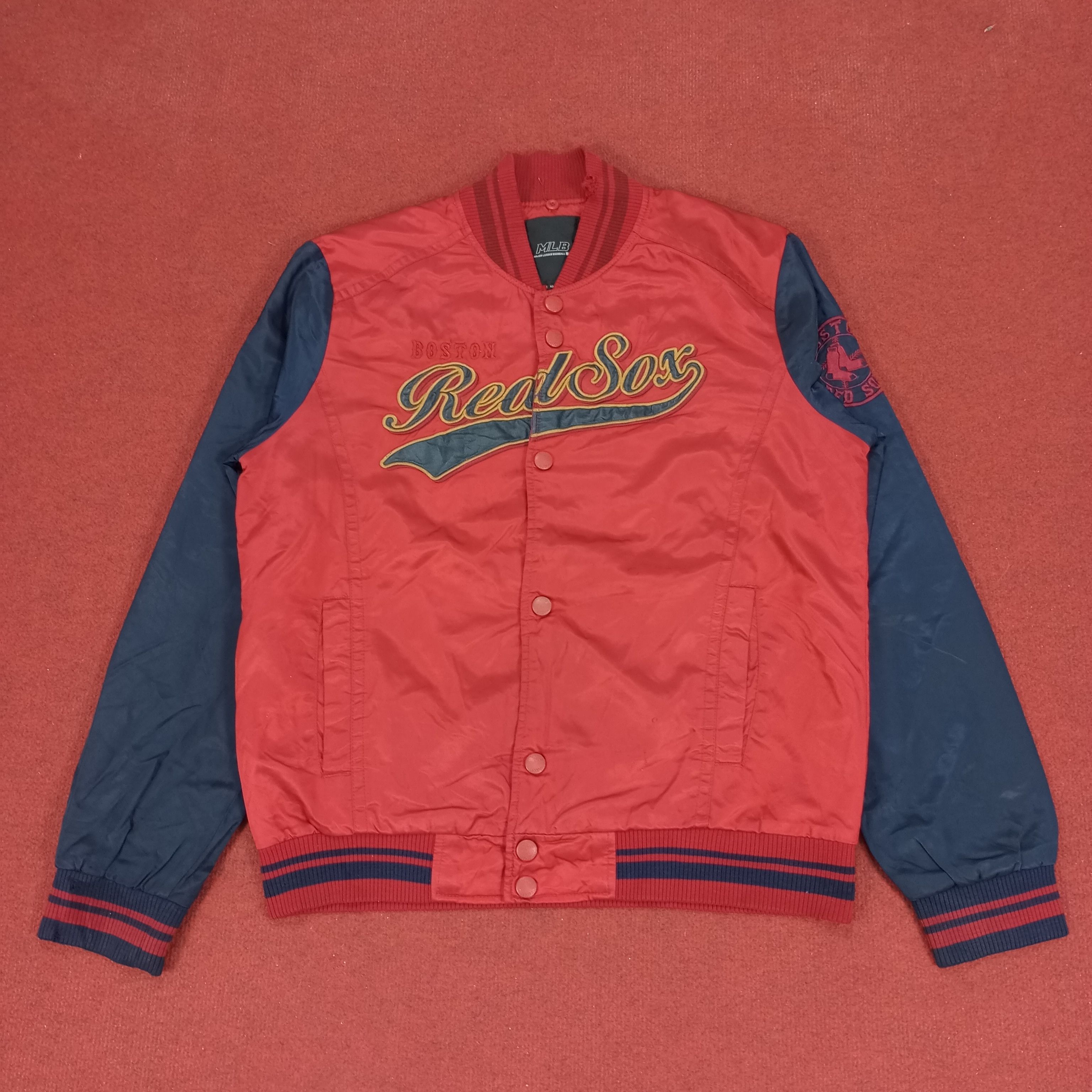 MLB × Vintage MLB Boston Red Sox Team Baseball Jacket Style Size US L / EU 52-54 / 3 - 1 Thumbnail