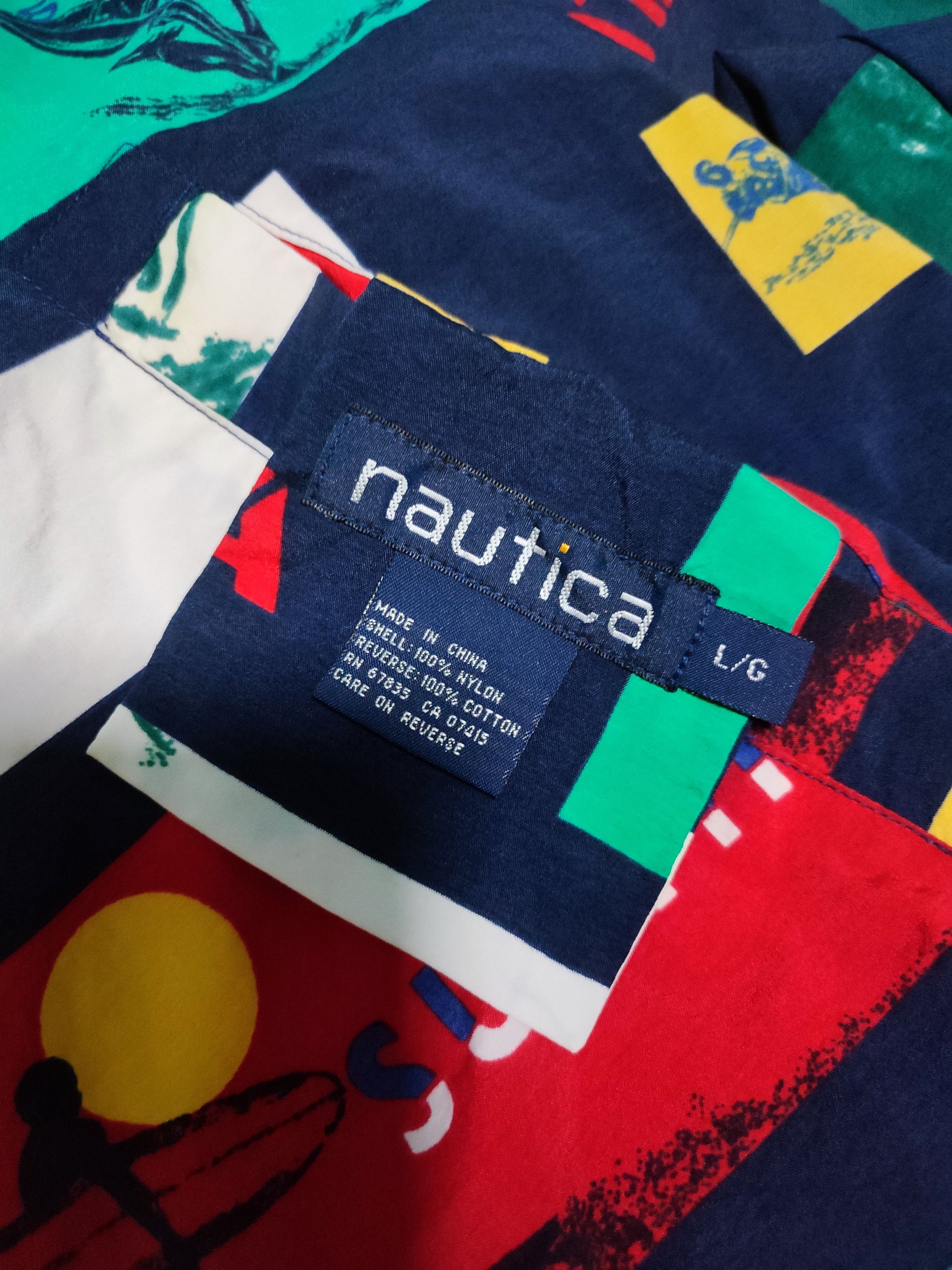 Nautica Vintage Rare Nautica Ocean Sportsman Reversible Jacket Size US L / EU 52-54 / 3 - 7 Thumbnail