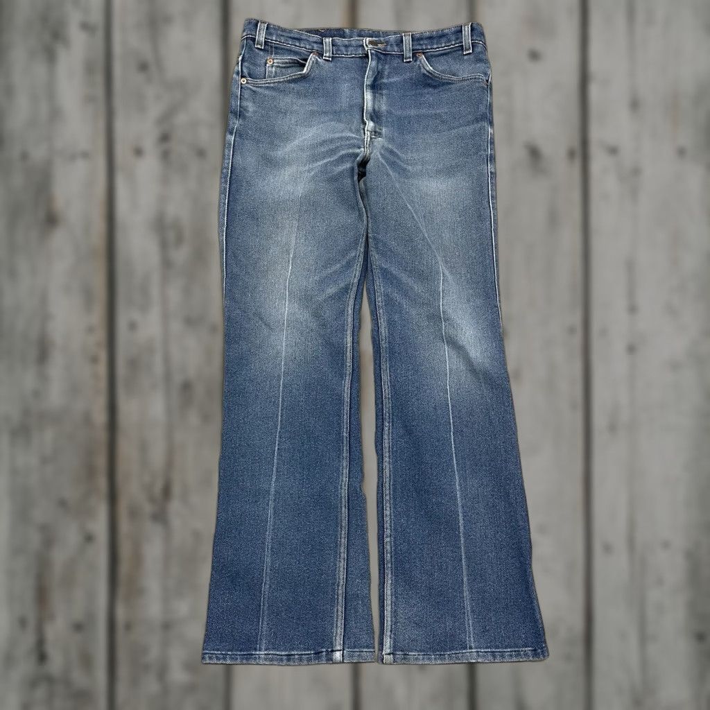 Vintage Levi's 517 Jeans Men 36x34 Blue Denim Bootcut 90s