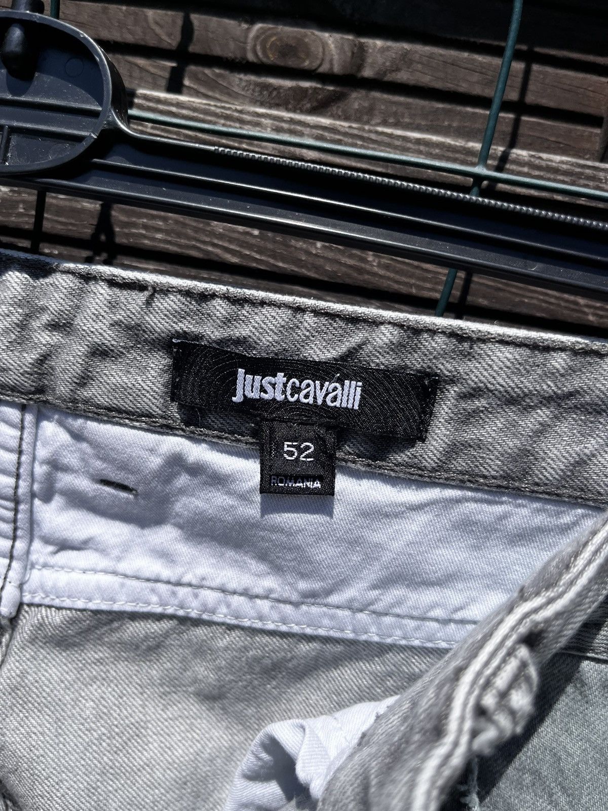 Just Cavalli × Roberto Cavalli 👖JUST CAVALLI LUXURY JEANS Y2K LOGO STREETWEAR ITALIAN DENIM Size US 36 / EU 52 - 16 Thumbnail