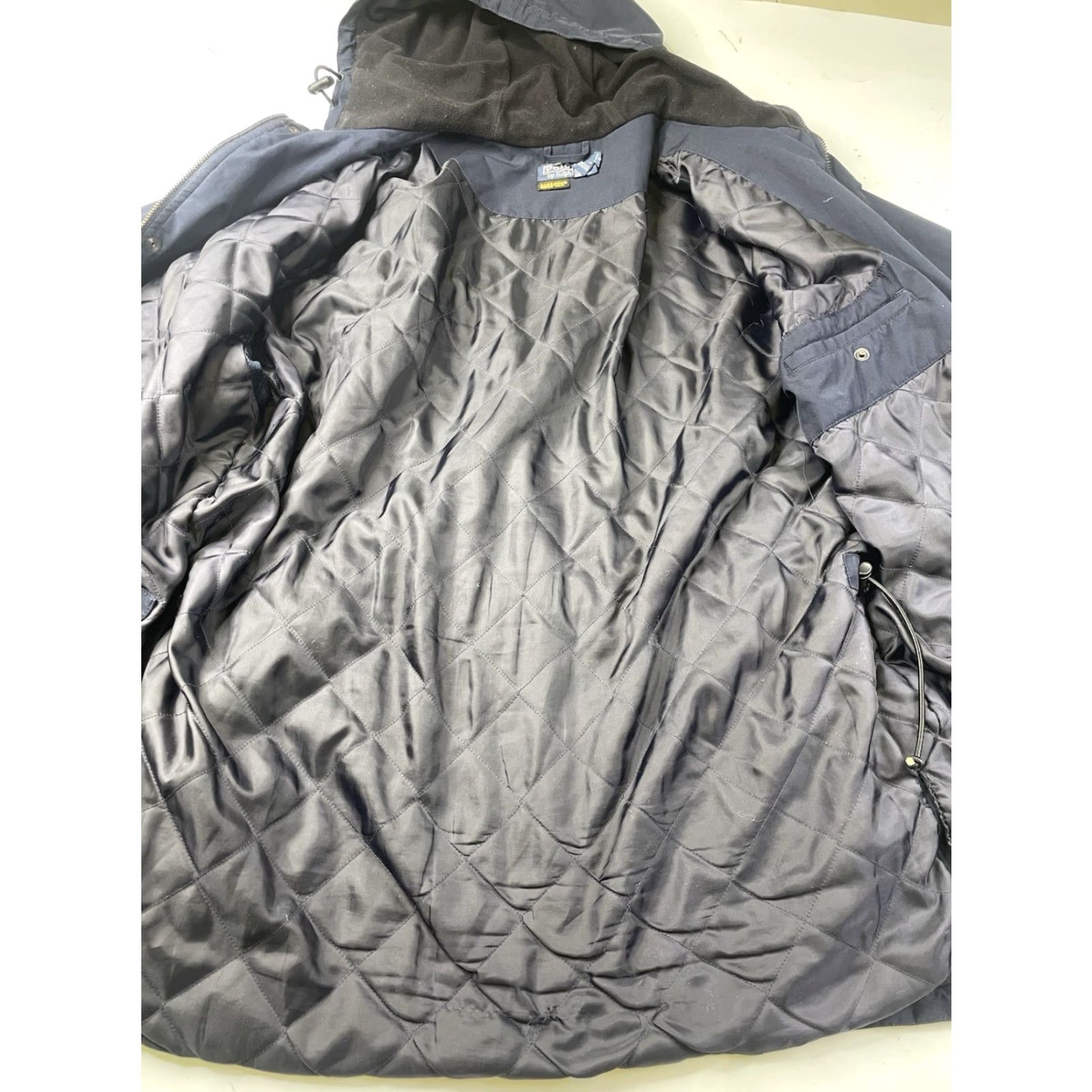 Polo Ralph Lauren Polo Ralph Lauren Jacket Mens XL Blue Gore-Tex Hooded Quilted Lining Bi-Swing Sport Outdoor Vintage: No Size US XL / EU 56 / 4 - 3 Thumbnail