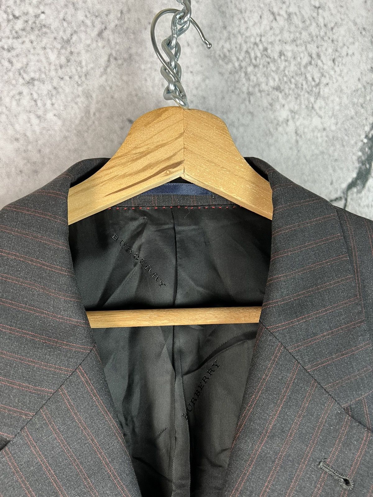 Burberry Burberry 56 Grey Blazer jacket Size 50L - 3 Thumbnail