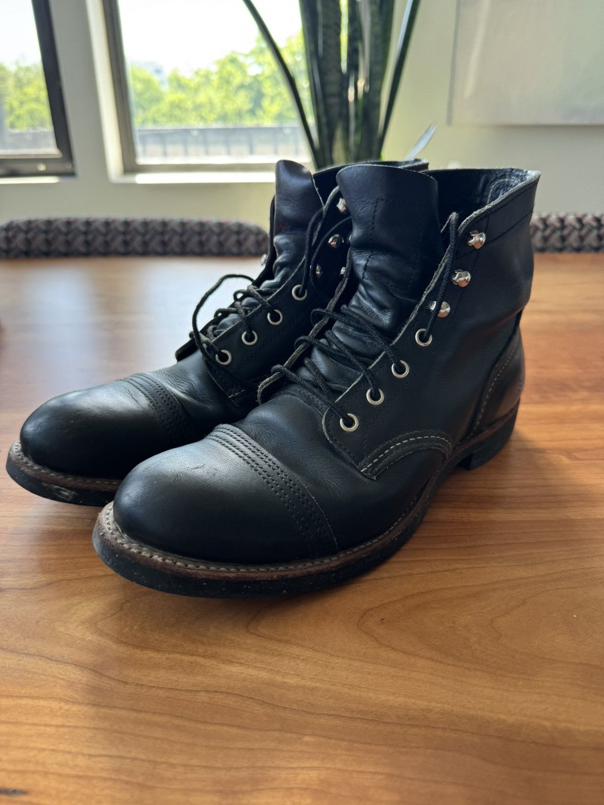 Red Wing Iron Ranger in Black