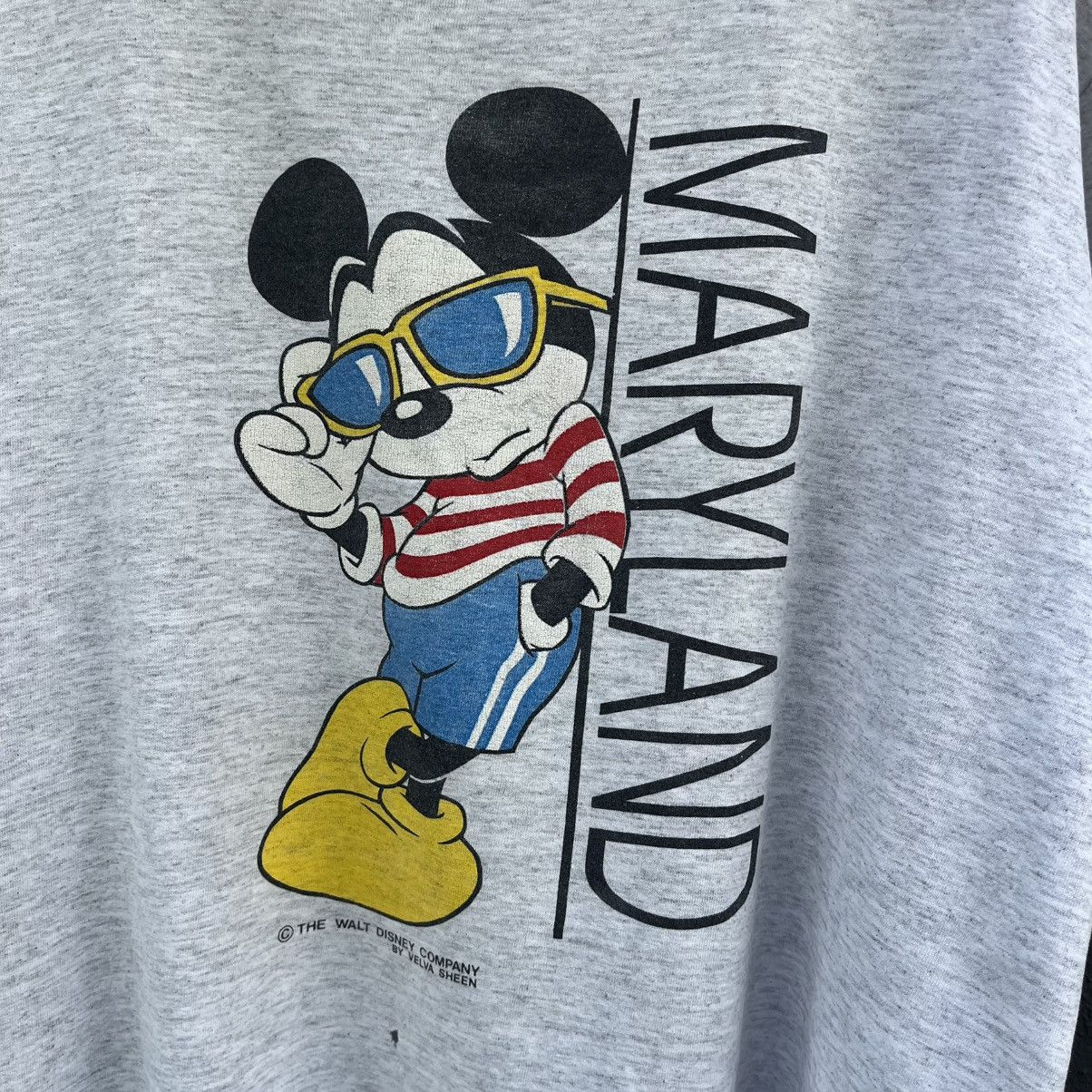 Mickey Mouse Thrashed Distressed 90s Mickey Mouse Disney Tee Size US L / EU 52-54 / 3 - 2 Thumbnail