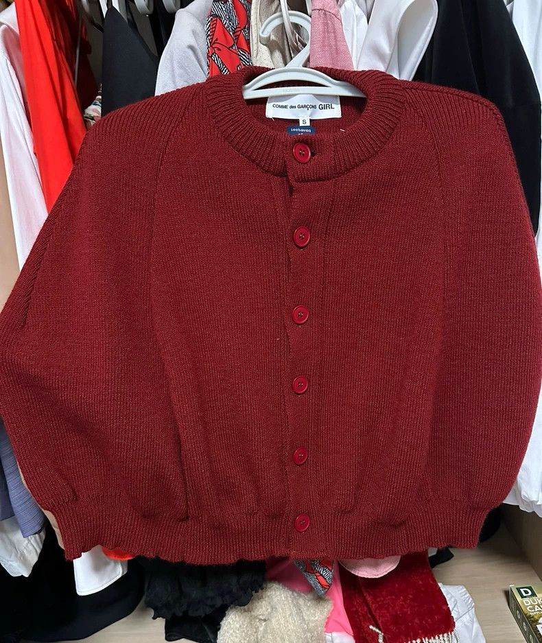 Comme des Garcons Comme Des Garcons Autumn/Winter Wool Round Sleeveless Card Size S / US 4 / IT 40 - 1 Thumbnail